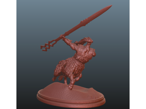 Elden Ring Nightreign Fulghor Champion of Nightglow bonus Model Cetak 3D