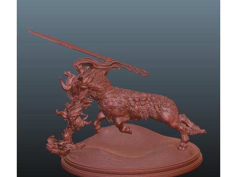 Elden Ring Nightreign Fulghor Champion of Nightglow bonus Model Cetak 3D