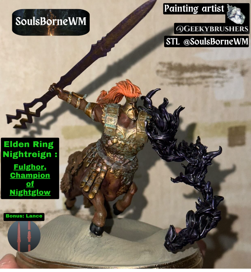 Elden Ring Nightreign Fulghor Champion of Nightglow bonus Model Cetak 3D .c4d .max .obj .3ds .fbx .stl .blend 
