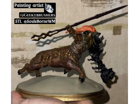 Elden Ring Nightreign Fulghor Champion of Nightglow bonus Model Cetak 3D