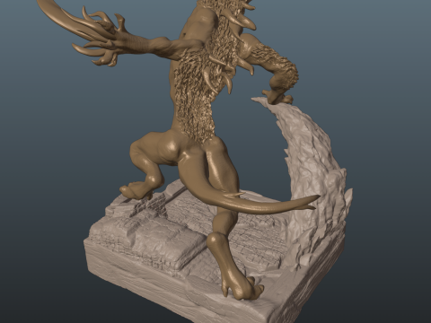 Elden Ring Nightreign Primordial Beast executor beast 3D 打印模型