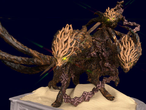 Elden Ring Nightreign Gladius Beast of Night Tricephalos 3D Print Model