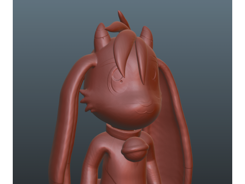 Billie Bust Up Billie Model Cetak 3D