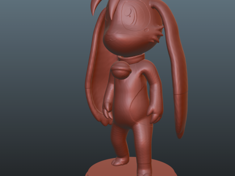 Billie Bust Up Billie Model Cetak 3D