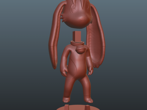 Billie Bust Up Billie Model Cetak 3D