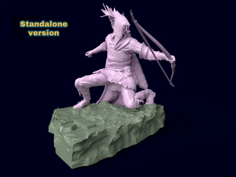 Elden Ring Nightreign Ironeye Diorama bonus standalone version 3D Print Model