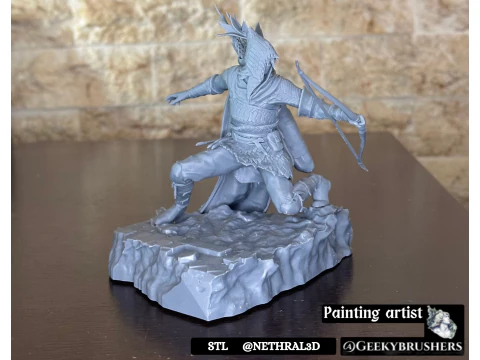 Elden Ring Nightreign Ironeye Diorama bonus standalone version 3D Print Model