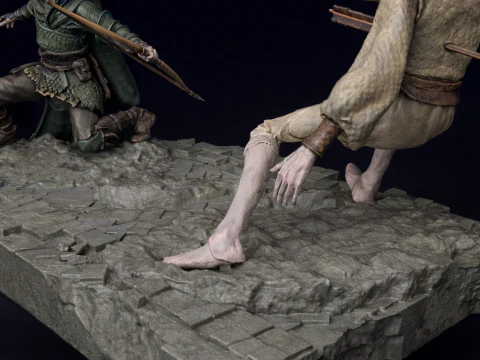 Elden Ring Nightreign Ironeye Diorama bonus standalone version 3D Print Model