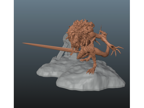 Elden Ring Leonine Misbegotten Model do druku 3D