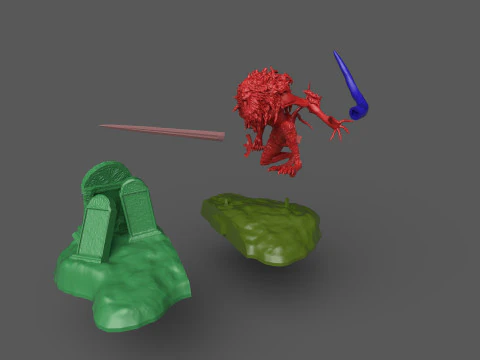 Elden Ring Leonine Misbegotten 3D Print Model