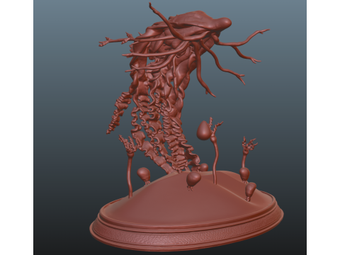 Elden Ring Nightreign Maris Fathom of Night 3D 打印模型