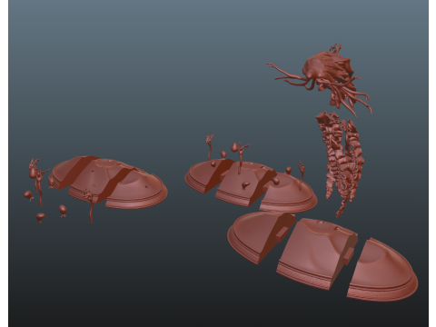 Elden Ring Nightreign Maris Fathom of Night 3D 打印模型