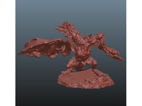 Elden Ring Nightreign Gaping Jaw V2 Phase 1 2 and 3 Everdark Model Cetak 3D