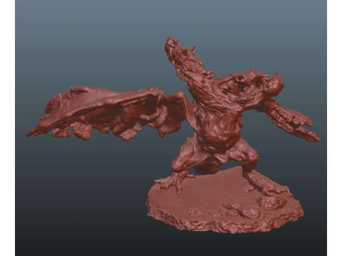 Elden Ring Nightreign Gaping Jaw V2 Phase 1 2 and 3 Everdark Model Cetak 3D