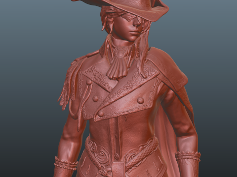 Elden Ring Nightreign Duchess Dawn Skin Modello di stampa 3D