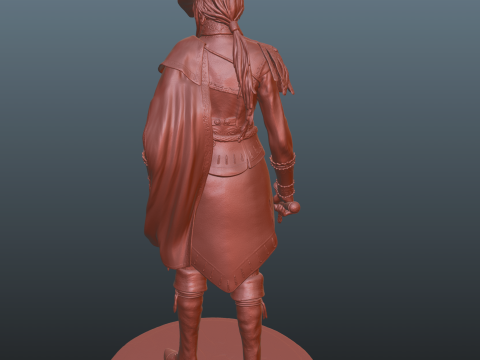 Elden Ring Nightreign Duchess Dawn Skin Modello di stampa 3D