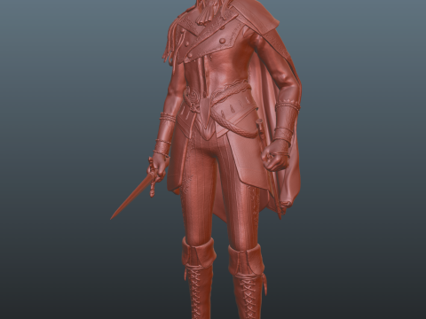Elden Ring Nightreign Duchess Dawn Skin Modello di stampa 3D