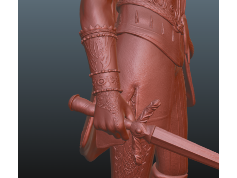 Elden Ring Nightreign Duchess Dawn Skin Modello di stampa 3D