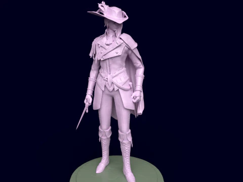 Elden Ring Nightreign Duchess Dawn Skin 3D Print Model