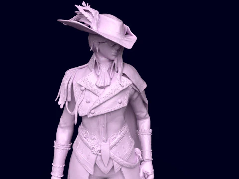 Elden Ring Nightreign Duchess Dawn Skin 3D Print Model