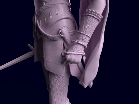 Elden Ring Nightreign Duchess Dawn Skin 3D Print Model