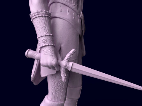 Elden Ring Nightreign Duchess Dawn Skin 3D Print Model