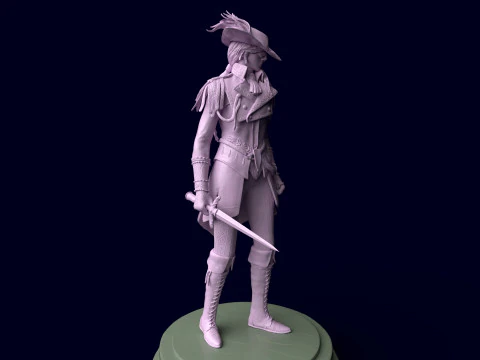 Elden Ring Nightreign Duchess Dawn Skin 3D Print Model