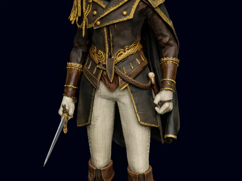Elden Ring Nightreign Duchess Dawn Skin 3D Print Model