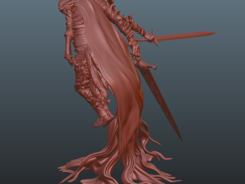 Elden Ring Nightreign Heolstor the Nightlord Pose 2 bonus 3D Print Model