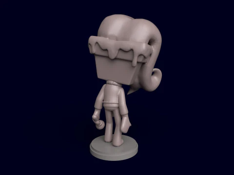Dandys World Twisted Brusha 3D Print Model