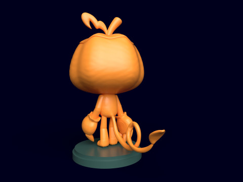 Dandys World Gourdy 3D Принт Модель