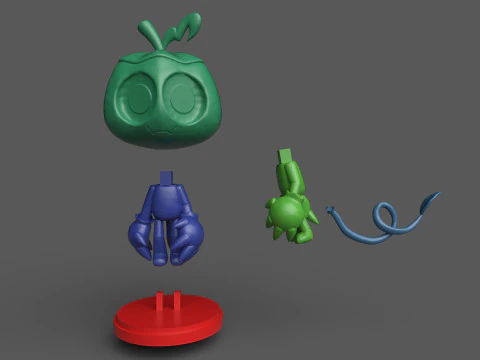 Dandys World Gourdy 3D Print Model