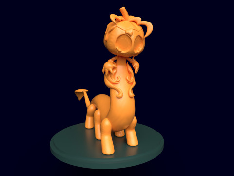 Gourde torsadée du monde de Dandys Modèles 3D en vedette