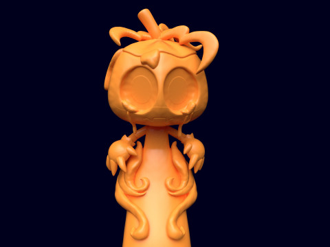 Gourde torsadée du monde de Dandys Modèles 3D en vedette
