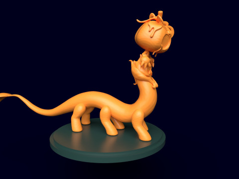 Gourde torsadée du monde de Dandys Modèles 3D en vedette