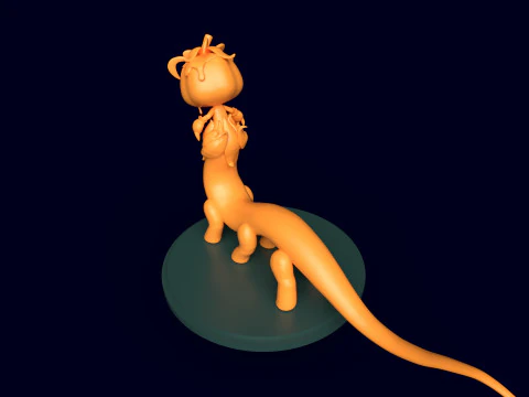 Dandys World Twisted Gourdy 3D Print Model