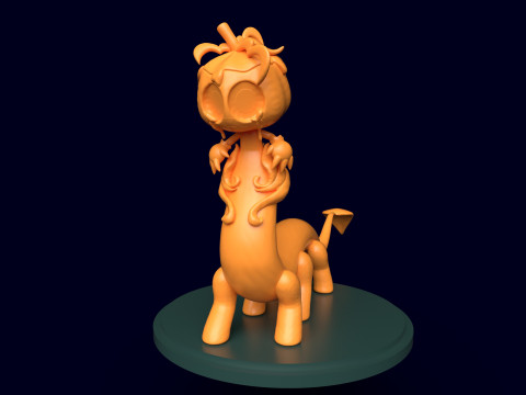 Gourde torsadée du monde de Dandys Modèles 3D en vedette