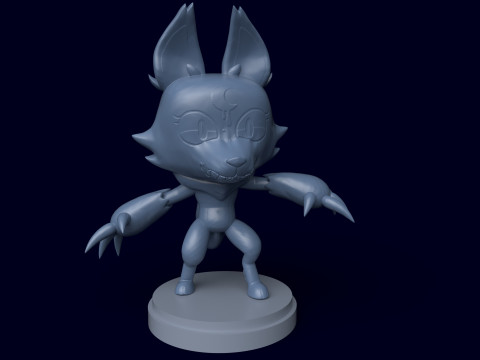 Dandys World Torcido Eclipse Modelo de Impressão 3D