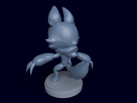 Dandys World Torcido Eclipse Modelo de Impressão 3D