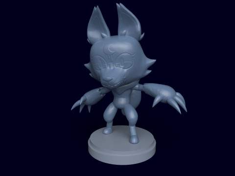 Dandys World Torcido Eclipse Modelo de Impressão 3D