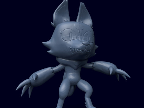 Dandys World Torcido Eclipse Modelo de Impressão 3D