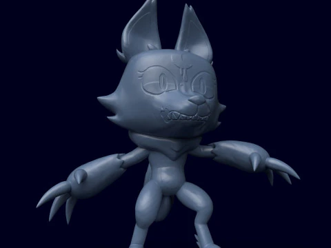 Dandys World Twisted Eclipse 3D Print Model