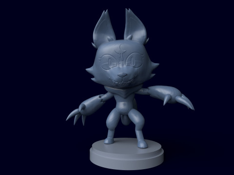 Dandys World Torcido Eclipse Modelo de Impressão 3D
