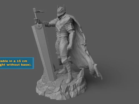 ベルセルク ガッツ 狂戦士の甲冑 3Dプリントモデル