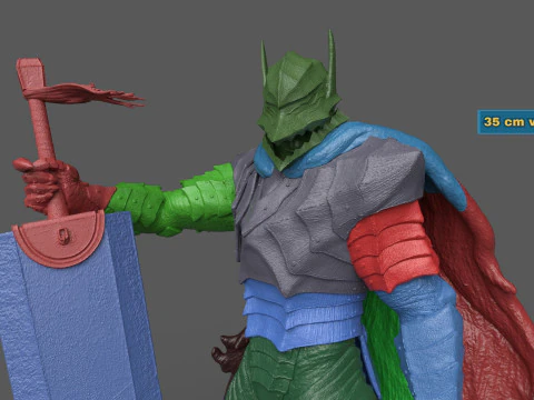 ベルセルク ガッツ 狂戦士の甲冑 3Dプリントモデル