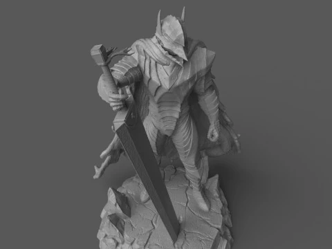 ベルセルク ガッツ 狂戦士の甲冑 3Dプリントモデル