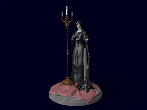 Elden Ring Nightreign Undertaker 3D Print Model