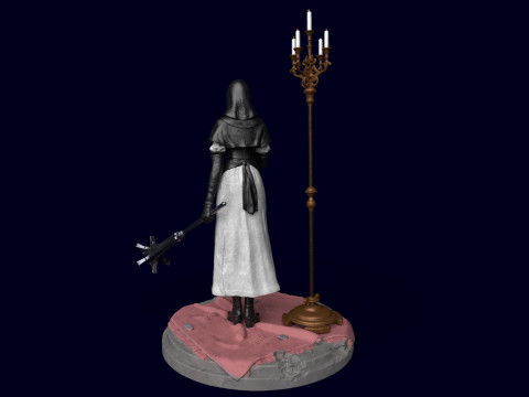 Elden Ring Nightreign Undertaker 3D Print Model
