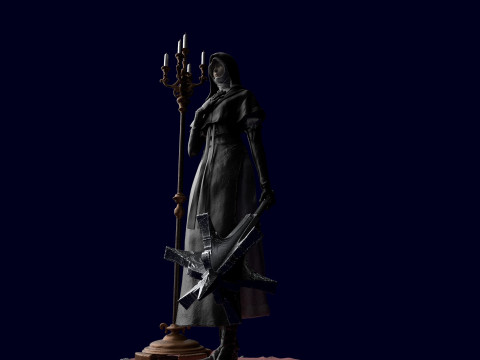 Elden Ring Nightreign Undertaker 3D Print Model