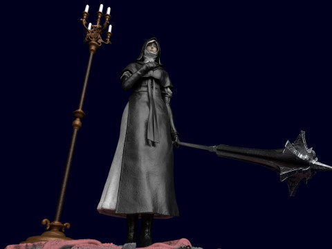 Elden Ring Nightreign Undertaker 3D Print Model